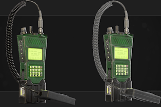 do optimized 3d game assets and props for unity and unreal