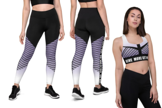 design stylish custom leggings hoodies sports bra