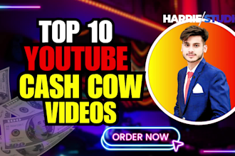 provide cash cow youtube automation, cash cow videos and cash cow video editing