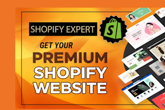design shopify website or redesign shopify store