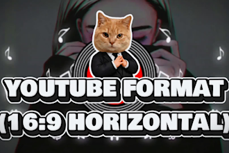 create a professional music visualizer video for youtube