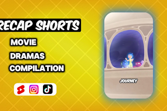 create movie recap shorts, reels and tiktok