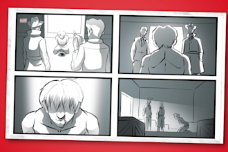 create storyboard for your movies, animation or commercial