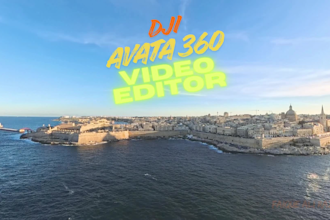 dji avata 360 video editing for social media and VR
