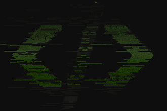 create an animated word cloud in ascii style