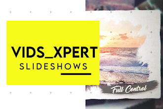 create awesome, colorful photo slideshow