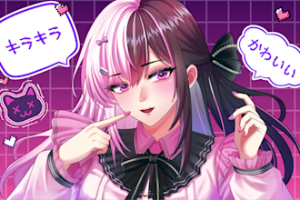 draw anime portrait or original character avatar for your pfp