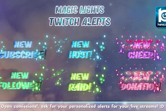create animated twitch alerts for your streams