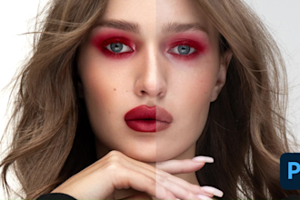 do high end fashion retouching for your project