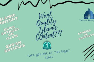 write islamic content, articles and blogs for you