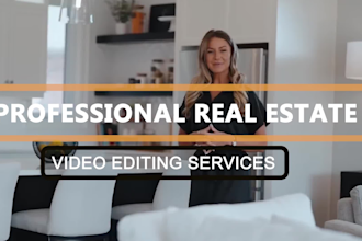 edit real estate videos, reels, and property promos with in 24 hrs