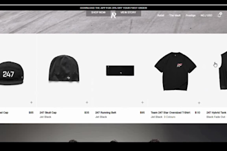 custom wordpress streetwear website streetwear website store website redesign