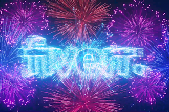 add your logo or text into fireworks