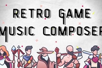 compose video game music for your retro game or jrpg