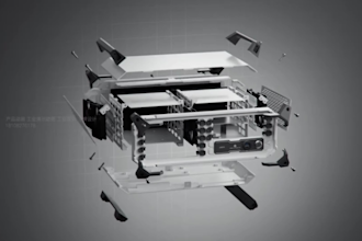 do industrial equipment animation 3d machine modeling and 3d engineering video