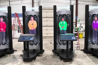 do 3d hologram fan spin display video holographic display box hologram animation