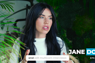 edit talking head and interview videos