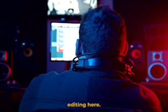 professionally edit your zoom, riverside, or streamyard podcast and interview