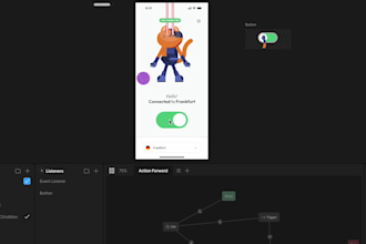 create interactive lottie rive animation for websites mobile apps