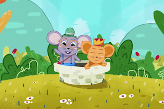 create 2d kids animation for your channel or book trailer