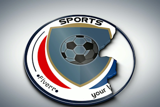 make 3d sports logo intro video