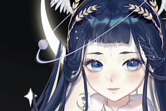 design live2d model, 2d vtuber model, vtuber rigging, 2d vtuber avatar, rigging