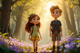 create ai animation story, 3d cartoon or ai music video