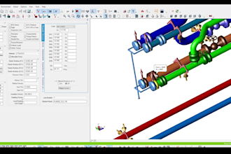 do pipe stress analysis on licensed caesar ii software
