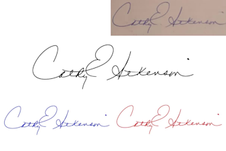 trace your handwritten signature into digital form
