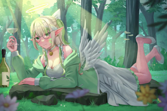 draw your vtuber artwork or lore illustration