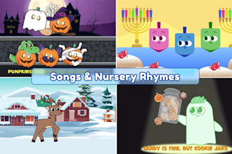 create top quality animations for kids songs