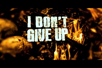 make metal lyric video for you