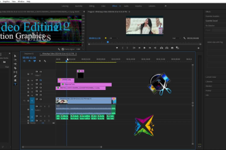 do amazing video editing and motion graphics after effects