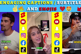 edit instagram reels, tiktok, and ugc reels videos