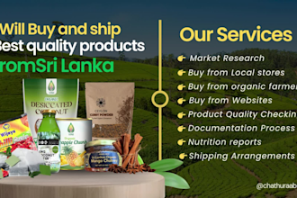 buy rare organic products from srilanka and ship to you