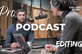 do professional audio editing and podcast production