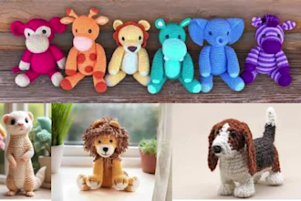 write detailed amigurumi crochet pattern knitting amigurumi for toys animal pdf