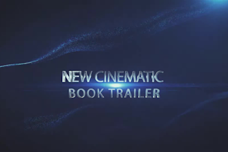 create attractive, cinematic, promotion teaser book video