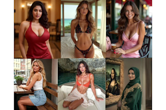 design consistent ai influencer photo, video for social media