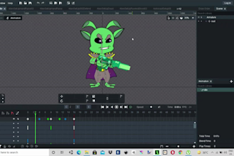2d character design and animations for your 2d game