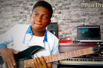 create spicy guitar loops for you