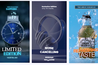 design stunning motion posters and animated flyers for events and social media