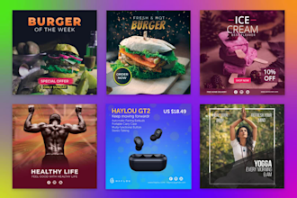 design facebook post instagram post ads