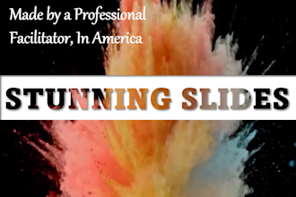 create a professional powerpoint presentation or slide deck