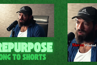 repurpose your long video into reels, tiktok and shorts