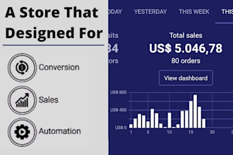create branded one product shopify dropshipping store