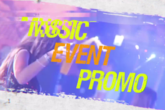 make promo for  music event