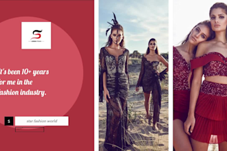 create fashion big sale video ads and promo