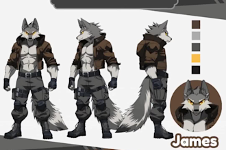 furry reference sheet fursona ref sheet commission anthro ref sheet nsfw oc