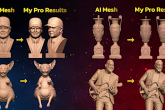 fix, clean, repair and optimize any ai generated 3d model